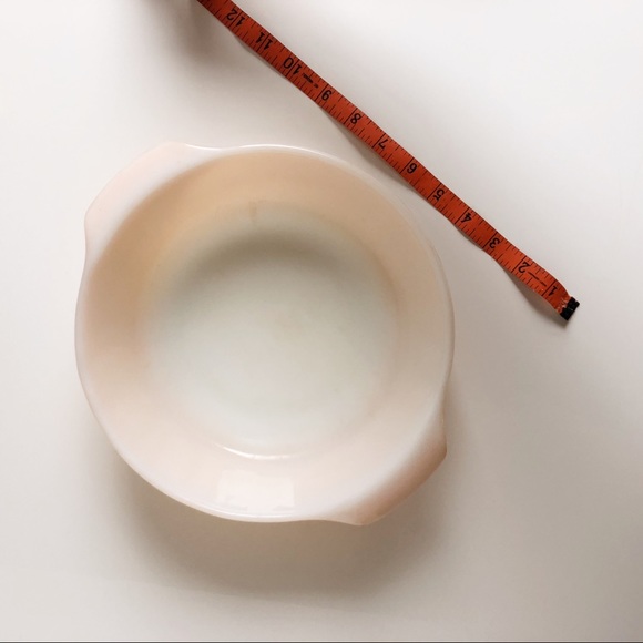 Vintage Anchor Fire King Peach Lustre Baking Dish - Picture 5 of 7